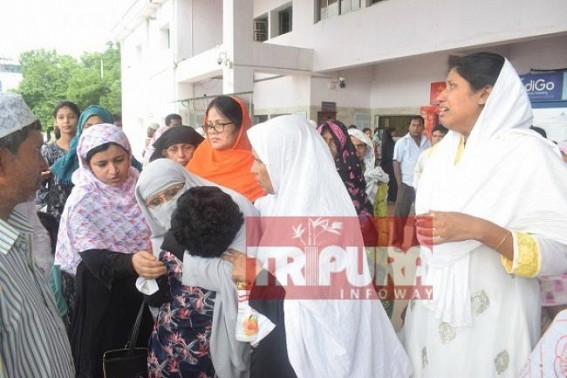 Haj Yatris from Tripura leave for Mecca 